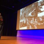 And now Admiral Grace Hopper! @unclebobmartin making sure the women are represented today. ☺️ #yow16 https://t.co/q3sOrn6pv4