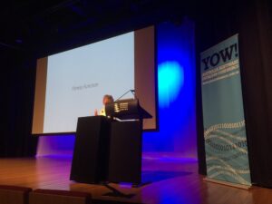 Architectural fitness functions must be specific and testable. “The system must be maintainable” doesn’t work. @rebeccaparsons #yow16 https://t.co/OBvemZ5EWg