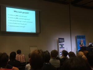 Pinterest was growing fast, but wanted to know WHY. So they hired people like @arburbank to figure it out! #yow16 https://t.co/d4HnItPHWX