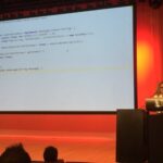 Live coding from @trisha_gee! “Because Danger is my middle name… No, it’s not. It’s Mary.” 😂 #yow16 https://t.co/nxxqDKOJlh