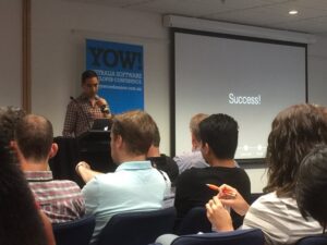 Made it in time to catch the second half of @philchan612′s #ctosummit talk on some of his experiences at IBM! #yow16 https://t.co/2u5tRIw5ow