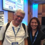 Highlight of the morning so far was getting to introduce @azadehkhojandi to her coding idol @unclebobmartin! #fangirl #yow16 https://t.co/cg8lJoKzO7