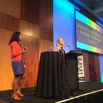 The fabulous @GRobilliard introducing @randommood for her talk on the architectural patterns of distributed systems. #yow16 https://t.co/gOoVP7y51r