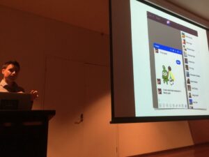 Facebook had annoying bug where Chat state would get out of sync, show notifications when nothing was new. LIKE LINKEDIN ALLTHETIME. #yow16 https://t.co/EtMfOorrt9