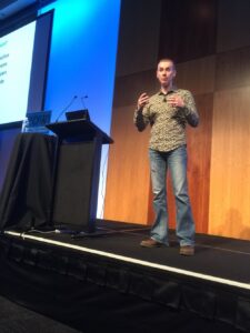 Don’t work with assholes. It really does bring you down. - @mjpt777 #truth #yow16 https://t.co/clSyJugAGk