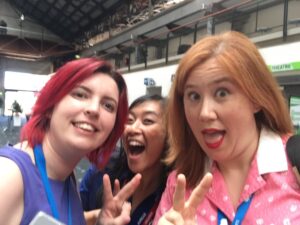 The Fab Three before the last session… @lady_nerd @marlousteh #yow16 https://t.co/OZW5q371hg