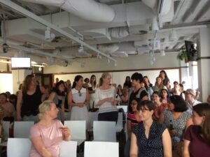 Wow, a lot of first timers for the final #ggdsyd of the year! Can’t wait for @ImaMiri11, @notsolonecoder, & @joannaferrari48′s talks. :) https://t.co/eT3LRfCiV3