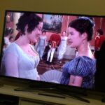 Realisation: the Bennet girls (except Jane) are wearing the same dresses at the first two parties. Shows their relative poverty? https://t.co/jQNH35YFUe