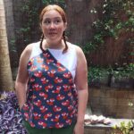 Christmas sewing part 3: Saltbox sleeveless top with cheeky foxes. @blueprintsforsewing https://t.co/0J8D3RBIzj https://t.co/fDW2qHn581