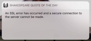 RT @calroscow: I think we often forget how much of today's language Shakespeare gave us. Profound. https://t.co/VZm2kkK6mC