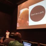 Listen to Evil Baby - don’t be a jerk and steal other people’s images. @keandrews #lca2017 https://t.co/aEHNCQt6rR