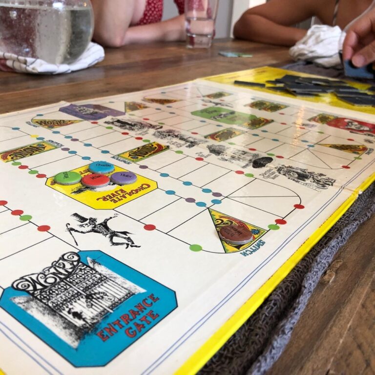 I scored a very rare 1978 Charlie board game on Ebay, so who better to test it than my friends? “Was this game invented BEFORE DICE?!” For the record, Rory won.