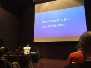 Lessons that tech can learn from knitting. Great talk, @NatDudley! #lca2017 https://t.co/dQRsL4FUg9