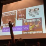 Who’s heard Dumb User stories? Everybody. #lca2017 https://t.co/NlmDbvm81X