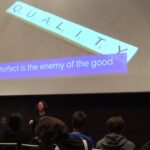 One of my favourite mottoes: Perfect is the enemy of good. #lca2017 https://t.co/XkS2dQ45GQ