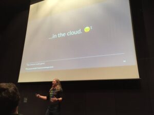 “…in the cloud.” New fortune cookie game. 😂 #lca2017 https://t.co/68C7A1r54W