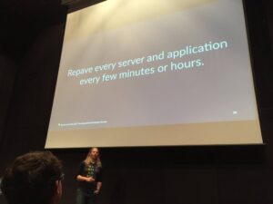 Three R’s of security: Rotate, Repave, and Repair. #lca2017 https://t.co/UREIRjXbCv