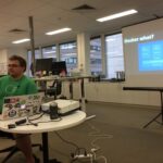 Stand back - @sir_tilbrook is talking about Docker! #altnetsyd https://t.co/p46NMPrIQi