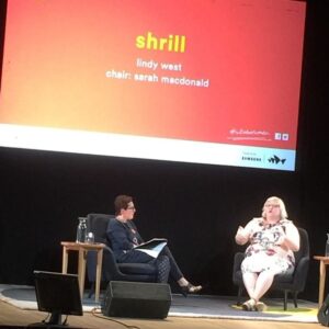 Lindy West - even more awesome in person than she is in her writing. #allaboutwomen https://t.co/8hLsiC9Gju https://t.co/DvYCSRIPQF