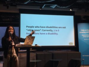 People with disabilities are not “edge cases.” #GGDSyd 😡 https://t.co/aX5G8dp4JU