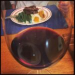 Birthday dinner - steak with bagna cauda sauce, pumpkin, beans, and a beautiful Shiraz Neb… https://t.co/E554sWF1I2 https://t.co/4bAvk8wxAV