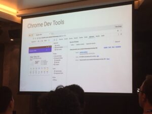 New “Applications” tab in Chrome devtools. Useful for debugging and poking around with Service a Workers. #pwaroadshow https://t.co/RqAcrX7VzU