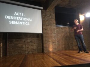 The best @davidhearnden talks are the really, really academic ones. You’re all in for a treat. #frontendsyd https://t.co/cXvwgeUr2n