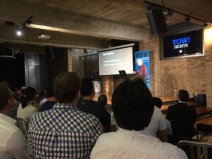 We are entering the Age of Agents - and the really interesting thing is how you wire up different services together. #yownight https://t.co/a5YGhW9fK2