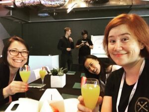 Walk in and get handed a mimosa? This is my kind of tech event. #wtm17 https://t.co/5spdOGGOul https://t.co/wIGP1vGliT