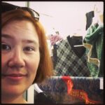 Annual selfie with Show knitting! At least mine was displayed well. https://t.co/lnShIp2yqs https://t.co/QuINfnzjyH