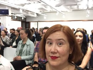 As @bottomley_g says, I’ve got the Sisterhood behind me. (Literally.) #GGDSyd https://t.co/CrvqWjvI56