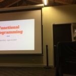 Intro to functional programming from @alex_karolis. YES! #SydJS https://t.co/wMJ3nw0dcp