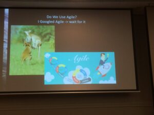 Does NASA use Agile? Not really - it’s hard to iterate when your only full test happens as the thing is plummeting to Mars! #yowwest https://t.co/0cTTV6348O