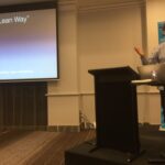 Great energy from @AshleyAitken as he kicks off his talk on Lean Startup for developers. #yowwest https://t.co/ZWZTT890c9