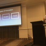 Incremental innovation improves; disruptive changes the business model; but radical innovation changes the MEANING #yowwest https://t.co/m4J7w2ndG3