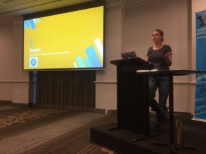 Developers like consistency guarantees. It makes your life easier, so Google developed Spanner to handle offload a lot of that. #yowwest https://t.co/jTVgp4JBB1