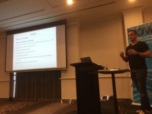 “I don’t care about Docker or Ansible, and I sure as hell don’t care about my Windows Server.” Focus on your core business. @RhysC #yowwest https://t.co/D1VZePCYTv