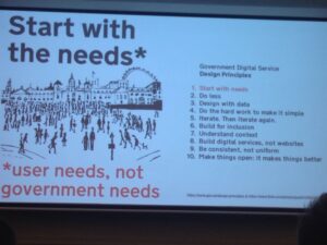 RT @weberdc: Gov.uk design principles that ultimately saved billions of pounds. @jystewart at #yowwest https://t.co/lHIYd5dqZm