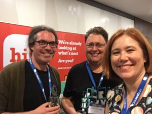 Sending ❤️ to @ewebber and thanks for introducing @jystewart to the @yow_conf family! #yowwest https://t.co/7wpqkoyvzI