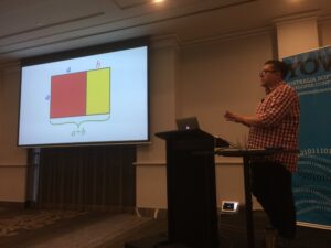 Professor Sharkie dives into math with a discussion of the Golden Ratio. @twalve #yowwest https://t.co/a39uMbaGhL