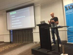 Envato Marketplace started out 10 years ago selling Flash files. 😲 “Yeah, we finally turned that off… last year.” 😂 @nocache #yowwest https://t.co/Q0NaOXz2xb