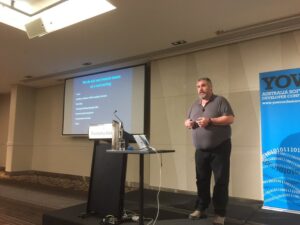 Finder doesn’t use remote teams as a cost saving, but rather to find best people for team. Good thing - there are hidden costs! #yowwest https://t.co/1JXzd7yWLC