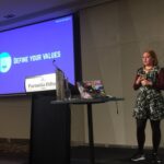 Your values are the things you’d want to see on a Report Card for yourself, the words you’d want others to use to describe you. #yowwest https://t.co/UtQcVM99h7