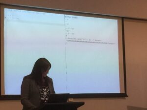 Incredulous chuckles as @bodil demos some of her favourite WTF JavaScript examples. #yownight https://t.co/xnUVJrvpoX