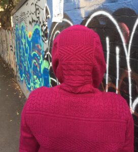 Finished project: East Neuk Hoodie! So far my fave thing I've ever knitted myself. Details on the blog. 😍 #hotpink https://t.co/E6u8Z9rwj7 https://t.co/sl2kdIv7sc