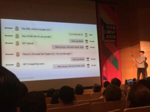 HTTP/1.0 envisioned as a WeChat chat! #webconfasia https://t.co/3e5dfvaJBD