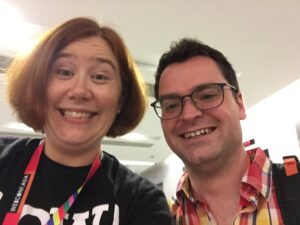 Yay, I found HK legend @bgever at #webconfasia! https://t.co/UOlcaFWwDj