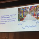 Kaz Soto from Google telling us about the many ways machine learning is used there - including saving energy in data center cooling systems. https://t.co/hF3HRC5uCF