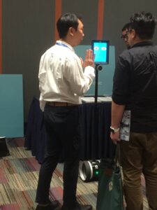 Watching a demo of Clinicbot. 😳 https://t.co/aRlh4Gi0AN