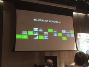 Dr. Deepu Talla from @nvidia walking us through the Big Bang of modern AI in the past 5 years. https://t.co/d2RF6rC3Nl